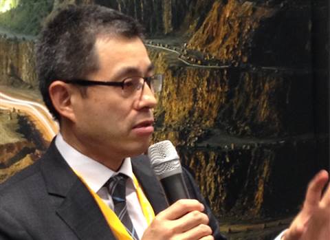 Dinggui Gao, president of Sandvik Construction.
