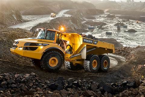 Volvo a45 g articulated hauler